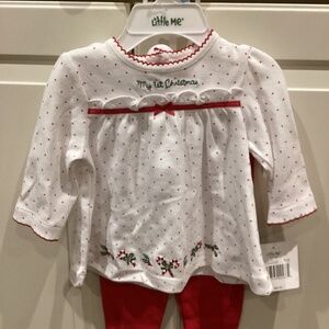 Little Me - Baby’s “My 1st Christmas” Size 6 Months New with Tags